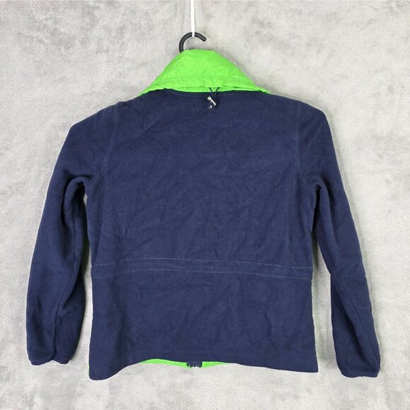 Womens LRL Lauren Active Ralph Lauren Green & Navy Full Zip Jacket Polyester M - Picture 3 of 7